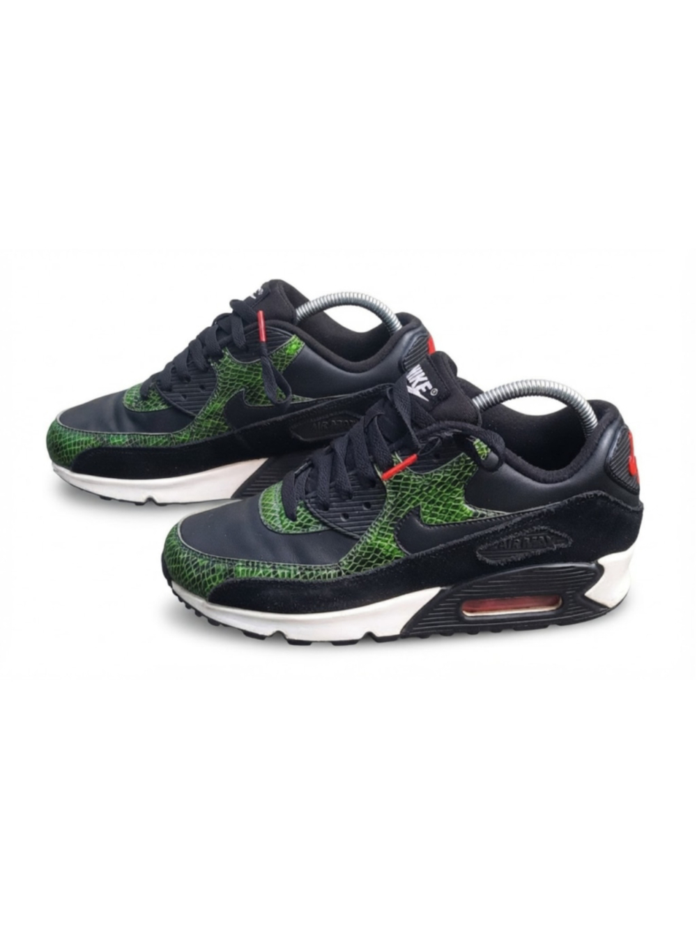 Nike Air Max 90 QS Green Python Shoes limited edition CD0916-001 Womens Size 8